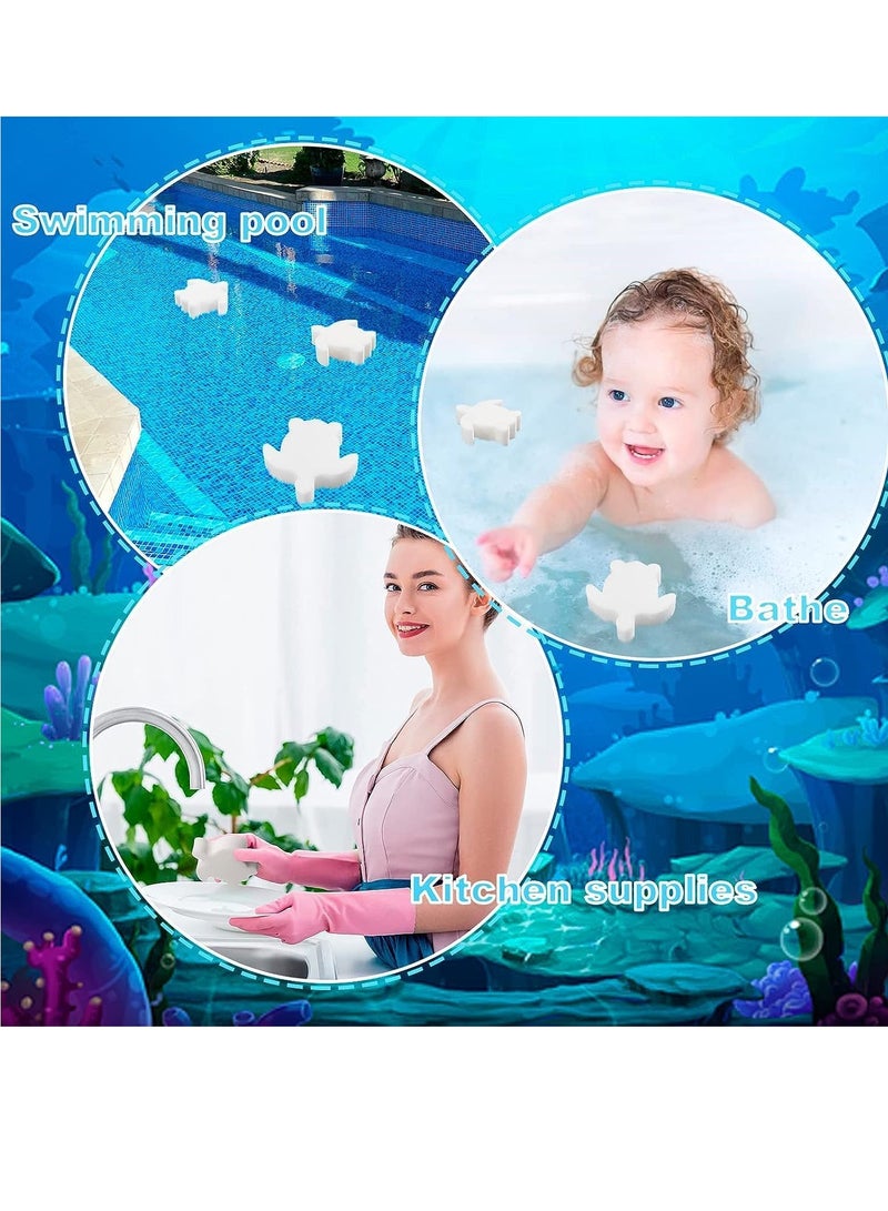 SYOSI Oil Absorbing Sponge, Scum Sponge For Hot Tubs Filter, Filter Scum Sponge for Hot Tub, Cleaning Sponge Filter for Hot Tubs, Swimming Pools, Spas Scum Absorber Cleaning Accessories 24 Pcs - Image 2