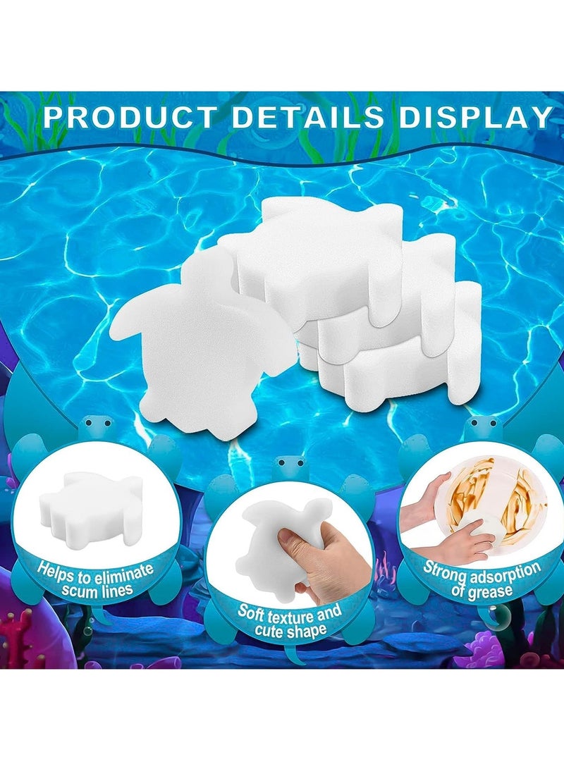 SYOSI Oil Absorbing Sponge, Scum Sponge For Hot Tubs Filter, Filter Scum Sponge for Hot Tub, Cleaning Sponge Filter for Hot Tubs, Swimming Pools, Spas Scum Absorber Cleaning Accessories 24 Pcs - Image 5