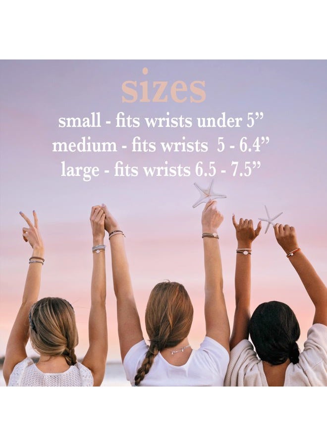 K'lani Hair Tie Bracelets for Women - Dual-Use Bracelet and Hair Tie - Stylish Ponytail Hair Accessories - (Wonder) Set of 5 - (M) - Image 4