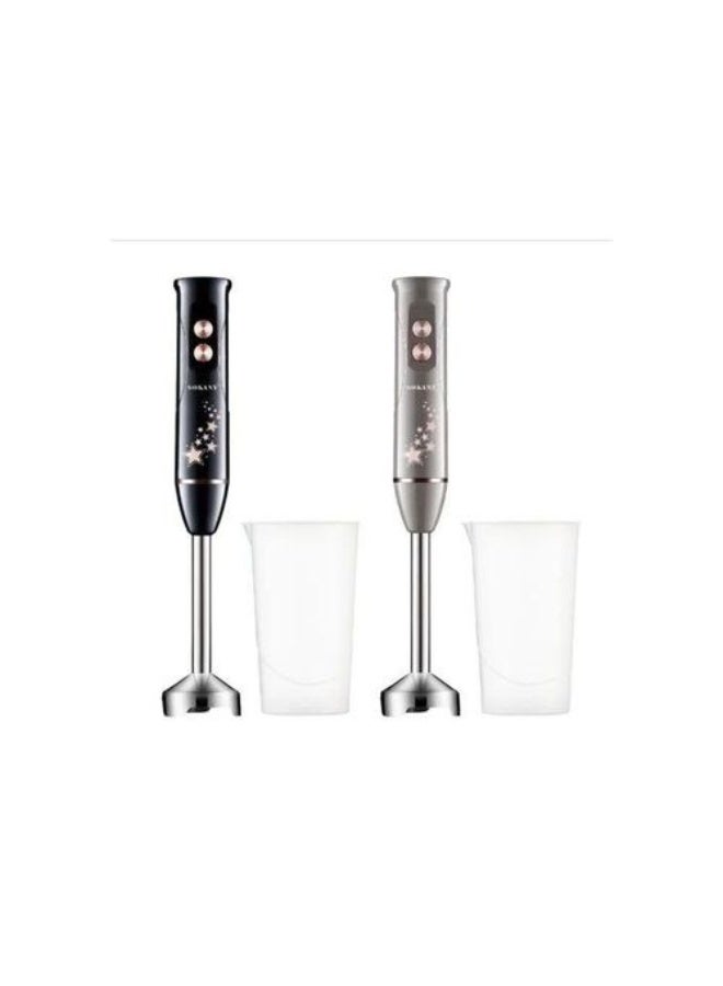 Sokany Hand Blender (600W) with Multi-Color Mixing Cup - Image 2