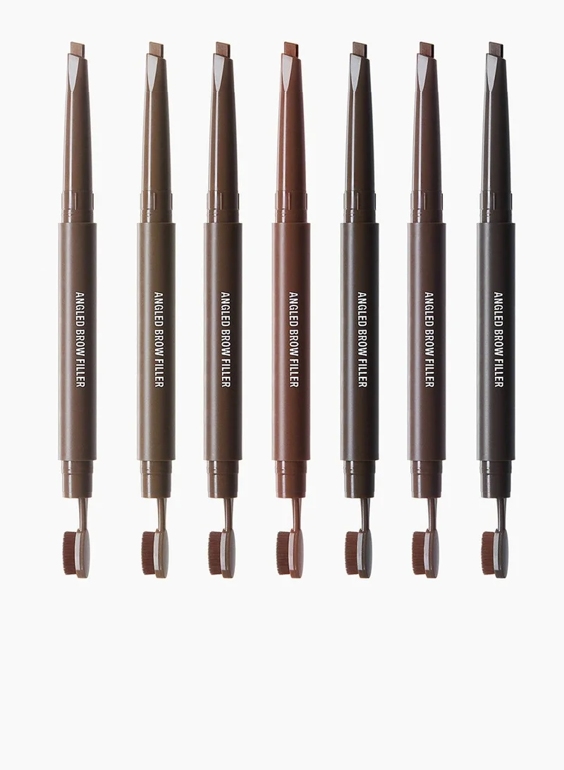 H&M Angled Brow Filler Retractable Angled Eyebrow Pencil With Paddle Brush