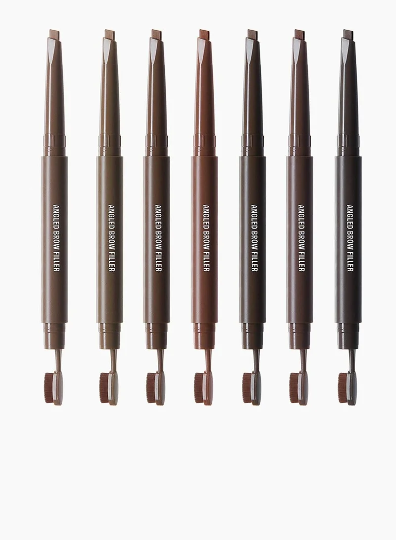 H&M Angled Brow Filler Retractable Angled Eyebrow Pencil With Paddle Brush