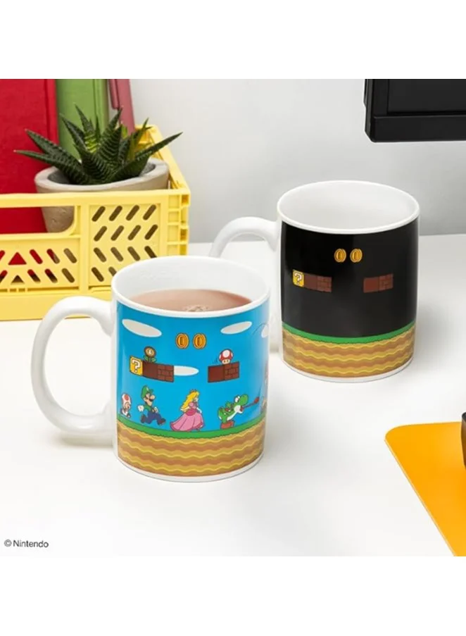 Paladone PL - Super Mario Level Heat Change Mug