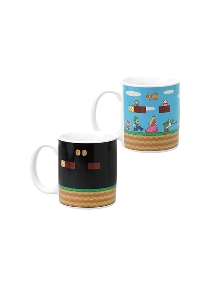 Paladone PL - Super Mario Level Heat Change Mug