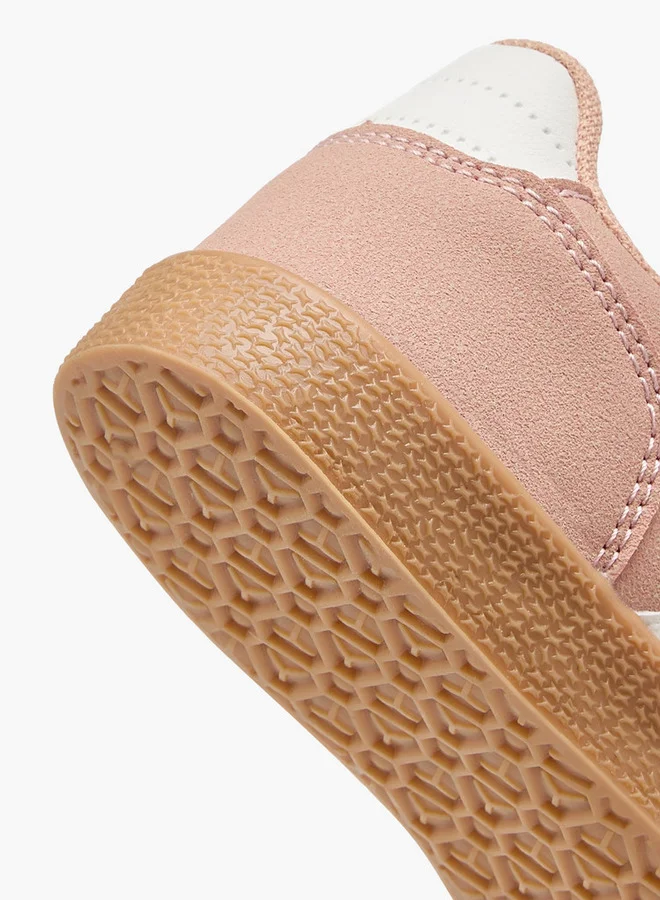 Flora Bella By Shoexpress Girls Panelled Sneaker with Hook and Loop Closure