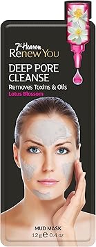 7th Heaven Renew You Deep Pore Cleanse Mud Mask Removes Toxins and Oils Lotus Blossom 0021 Kg - Image 1
