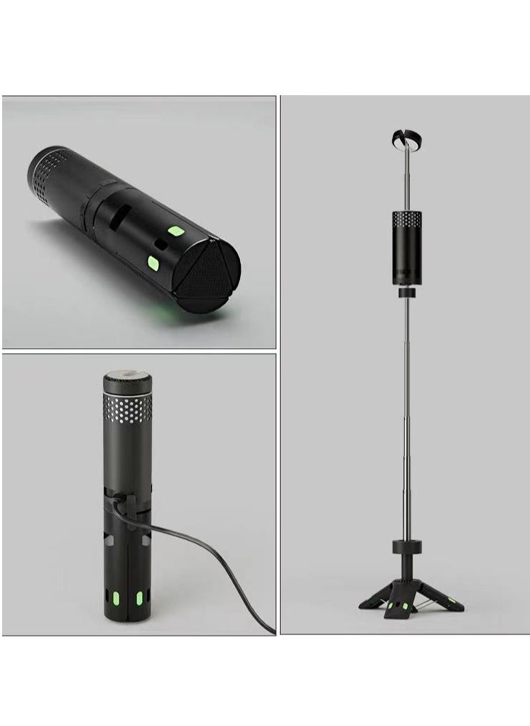 Generic Telescopic Camping Light Rechargeable Fishing Lantern Dimming Night Atmosphere Light Emergency Light For Power Failure 10000mAh  - Image 1