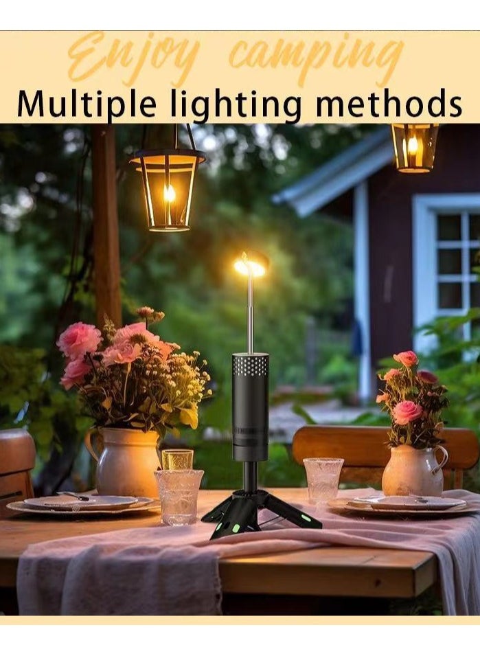 Generic Telescopic Camping Light Rechargeable Fishing Lantern Dimming Night Atmosphere Light Emergency Light For Power Failure 10000mAh  - Image 4