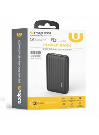 WRAPSOL 20000mAh Power Bank - pzsku/Z867E0D1842DA909BC81BZ/45/_/1728858676/80e25efc-24b5-4b71-a4df-e4b6794d083c