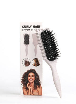 Newest Bounce Curl Brush, Bounce Curl Defining Brush, Curl Defining Brush, Hair Brush Styling Brush, Shaping and Defining Curls for Women Girls (Beige) - pzsku/Z867E10E701CD6A533279Z/45/1742719759/f15dd308-6f3a-417d-9d8f-9463fd41d45b