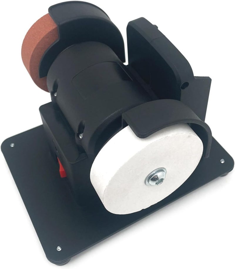 ordinarYone Cordless Wheel Grinder Grinding Machine For 18V Battery With Double Grinding Wheels And Base - Image 1