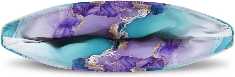 Tea Pot Cozies Marble Tea Cup Insulation Pad Tea Cozy for Teapot Insulated Tea Pot Cozy Tea Pot Cozy for Keeping Warm Tea Cosy for Teapot Dust Protector Purple Tea Cosy for Teapot - Image 5