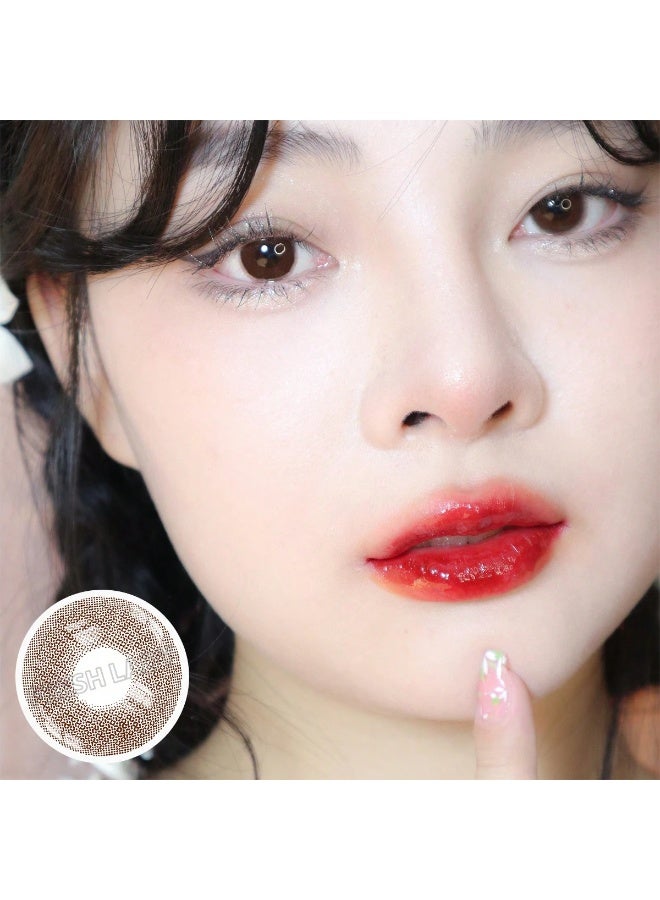 فريش ليدي عدسات لاصقه ملونه للعين - درجة شوكولاتة كوين - Image 5