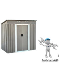 Egardenkart Egardenkart Outdoor Storage Shed with Double Lockable Doors (With Installation)  - Image 5