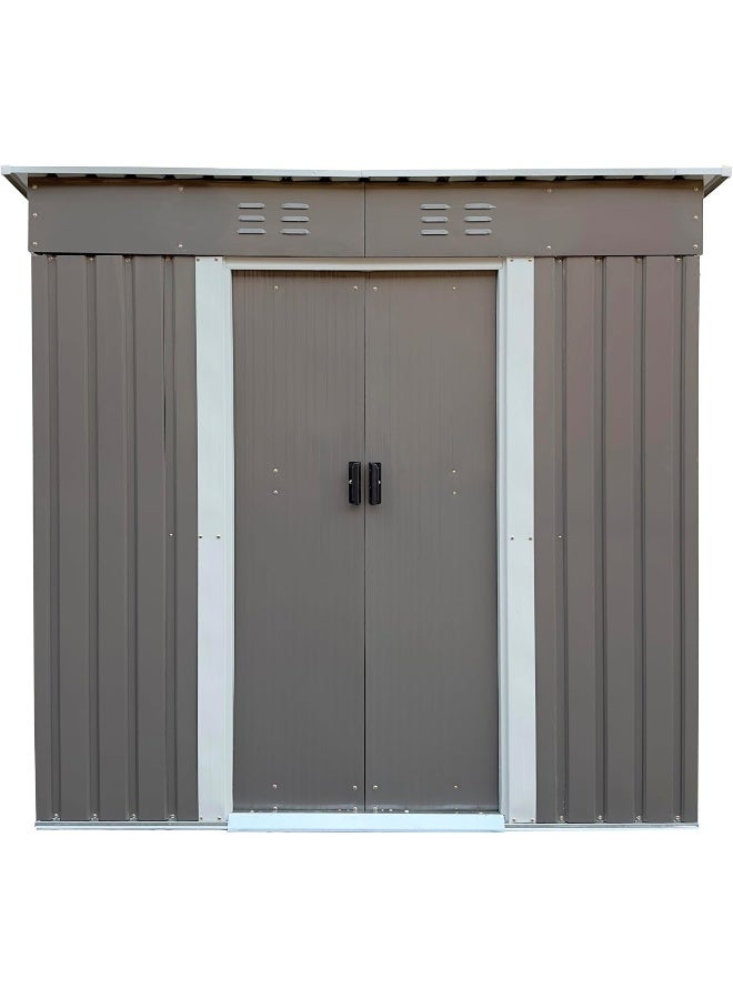 Egardenkart Egardenkart Outdoor Storage Shed with Double Lockable Doors (With Installation)  - Image 2