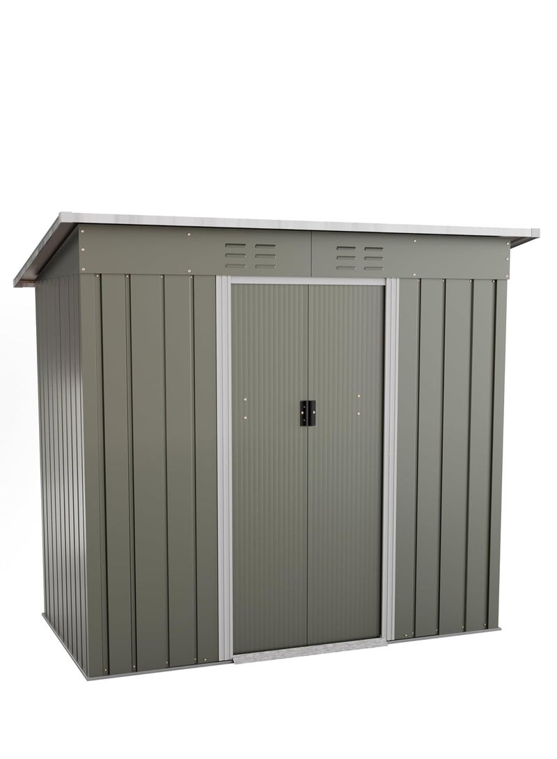 Egardenkart Egardenkart Outdoor Storage Shed with Double Lockable Doors (With Installation)  - Image 1