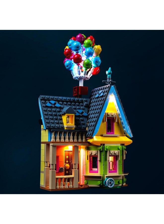 VONADO LED Light Kit Compatible with Lego 43217 Up House (NO Model), Sensing Colorful Lighting Compatible with Lego 43217 Building Toy Set (ONLY Lights) - Image 1