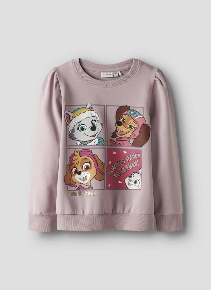 NAME IT Kids Nmfjose Paw Sweatshirt