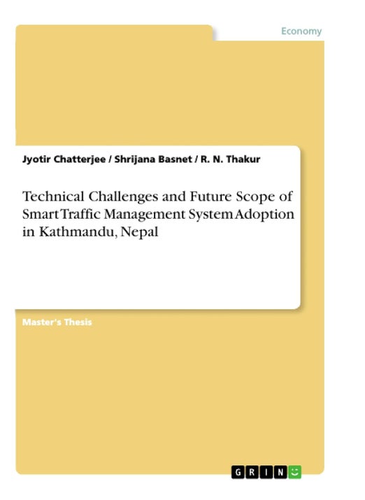 Technical Challenges and Future Scope of Smart Traffic Management System Adoption in Kathmandu, Nepal