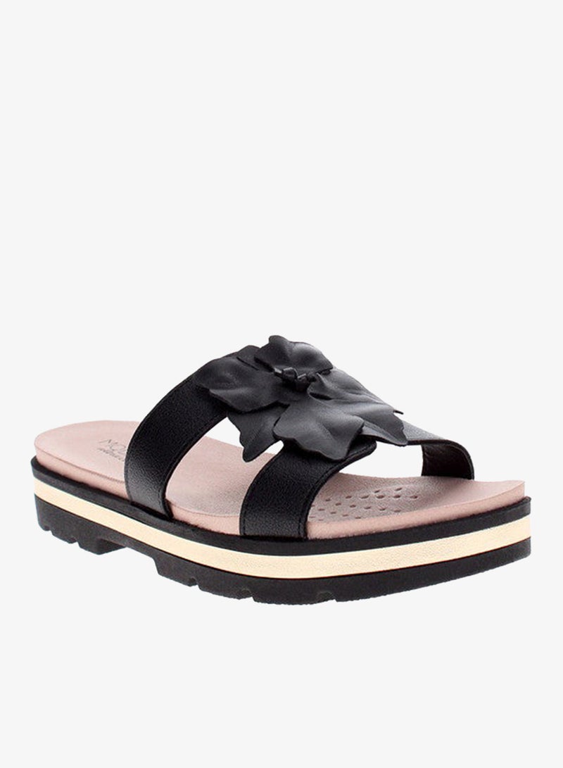 مودار صنادل مسطحة للنساء - صنادل مسطحة أنيقة ونعال مسطحة مريحة للسيدات - Image 1