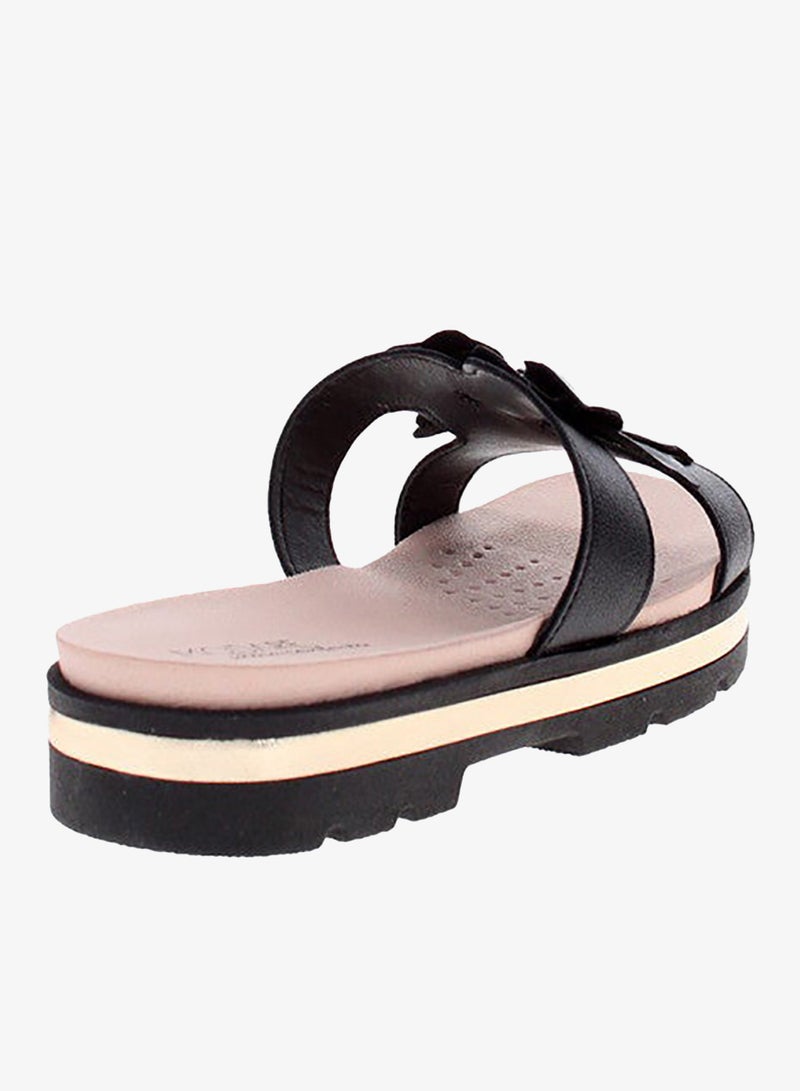 مودار صنادل مسطحة للنساء - صنادل مسطحة أنيقة ونعال مسطحة مريحة للسيدات - Image 3
