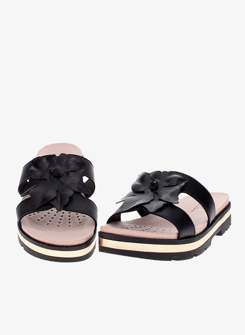 مودار صنادل مسطحة للنساء - صنادل مسطحة أنيقة ونعال مسطحة مريحة للسيدات - Image 4