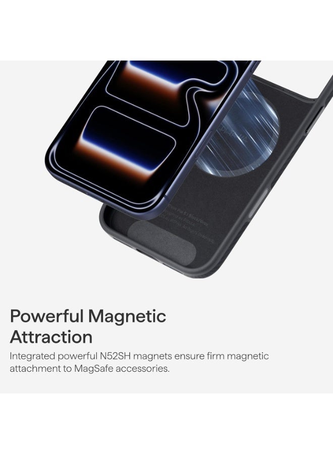 PITAKA iPhone 17 Pro Max, Ultra Gurad Protective Case, Shockproof, Full Coverage, MagSafe Compatible, Durable, Aramid Fiber, Shock Absorbing, Wireless Charging, Business, Stylish (600D Black/Gray, 6.9 - Image 3