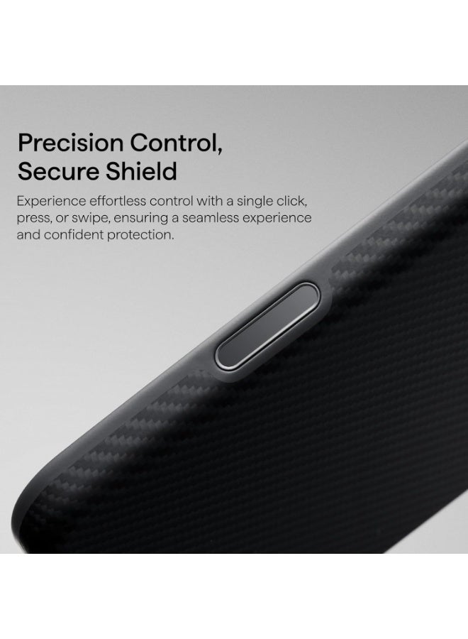 PITAKA iPhone 17 Pro Max, Ultra Gurad Protective Case, Shockproof, Full Coverage, MagSafe Compatible, Durable, Aramid Fiber, Shock Absorbing, Wireless Charging, Business, Stylish (600D Black/Gray, 6.9 - Image 2