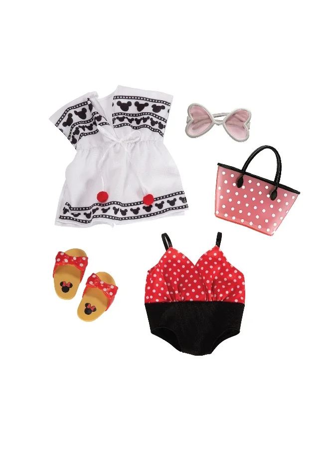 Disney Disney ILY 4Ever Inspired by Minnie Mouse Fashion Pack | Minnie Mouse | Mickey Mouse | Pretend Play | Fashion Dress for 18-Inches Doll | Dress Up | Gift for Kids and Teens | Doll not Included