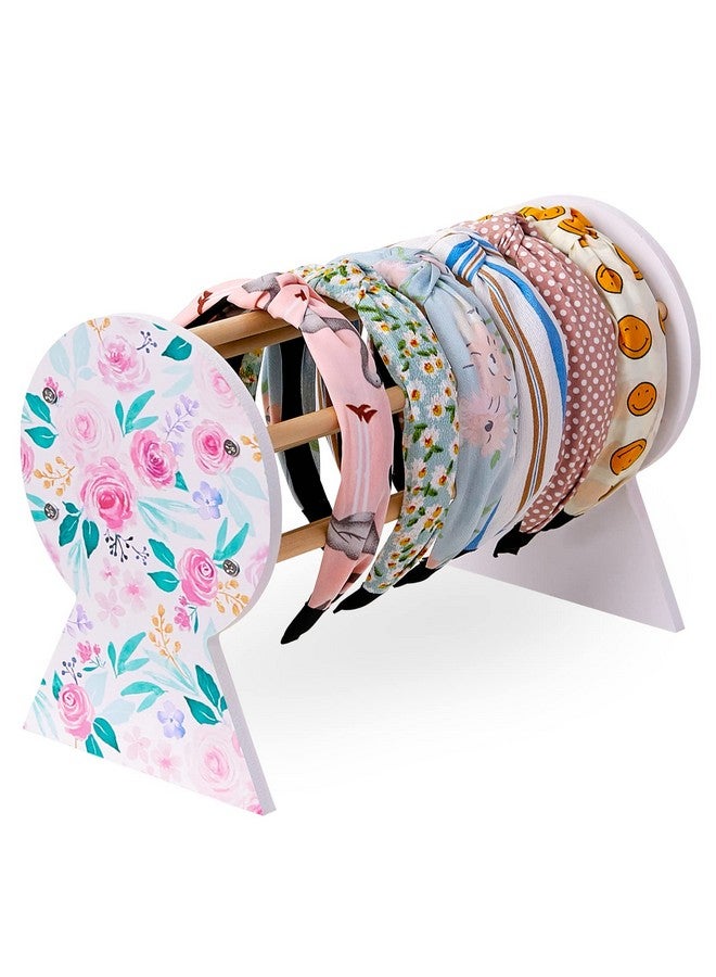 Basumee Asumee Headband Holder Hair Accessories Headband Organizer For Girls Hair Hoop Headband Display Stand Hairband Stand Rack Headband Storage Organizer For Home Room Decors  - Image 1