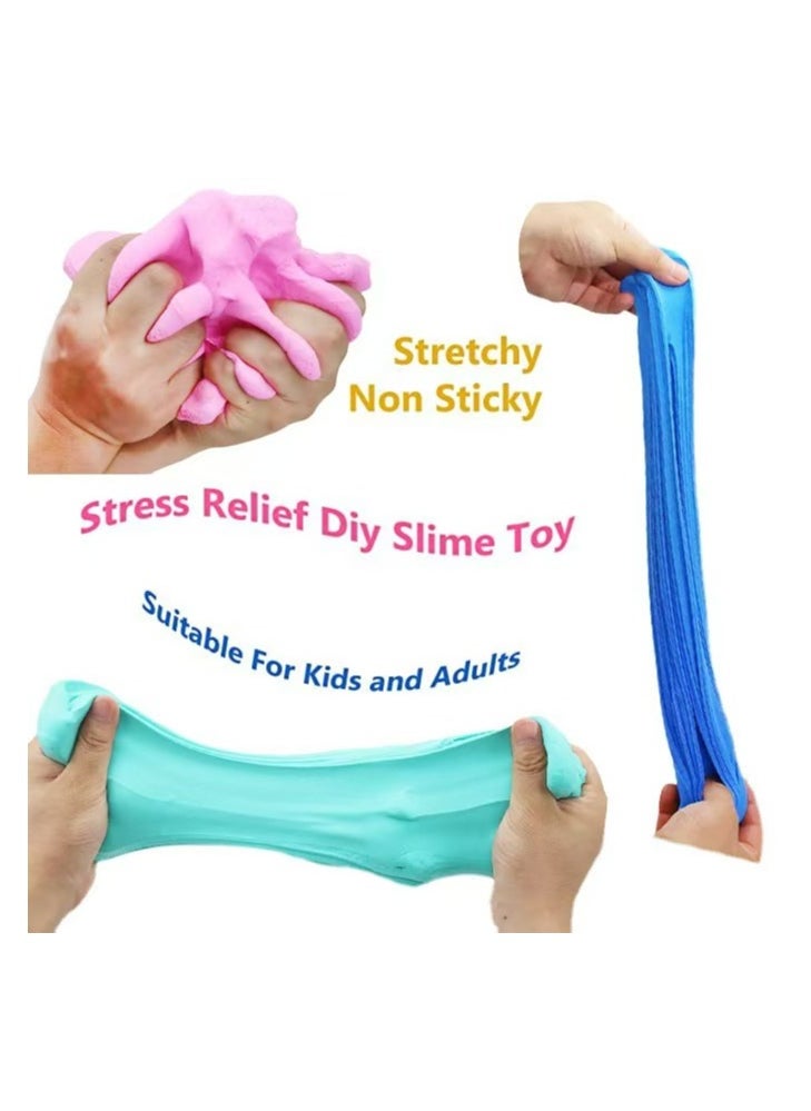 DELGREEN Butter Slime Set 18 Pack, Party Favours, Scented, Soft and NonSticky, Birthday Gifts for Girls and Boys, Stress Relieving Slime Bulk Ice CreamMouldFillers  - Image 4