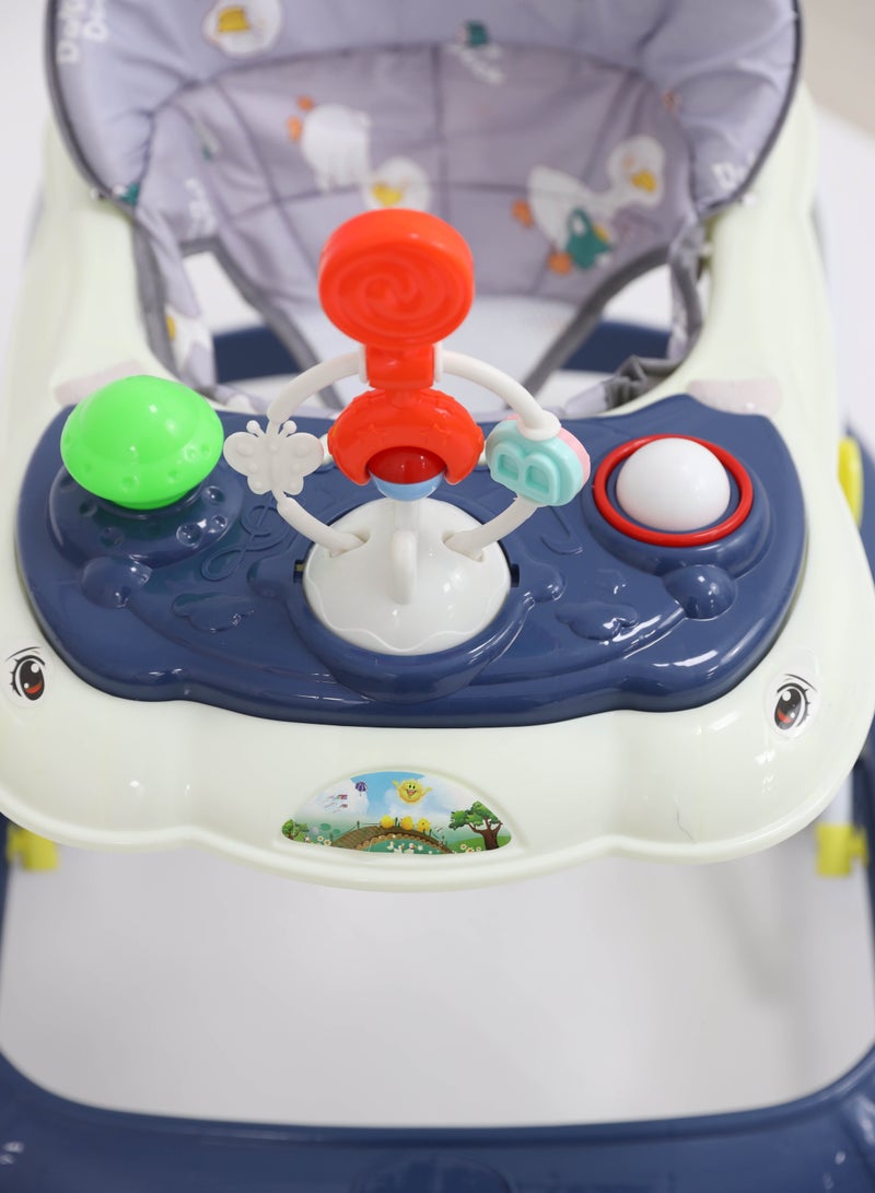 لحظة مرح مشاية أطفال بمقعد ناعم مبطن - Image 3