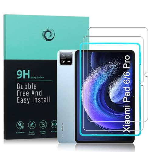 Ibywind Screen Protector For Xiaomi Pad 6Xiaomi Pad 6 Pro11 Incheswith 2Pcs Tempered GlassFingerprint ReaderEasy to install - Image 1