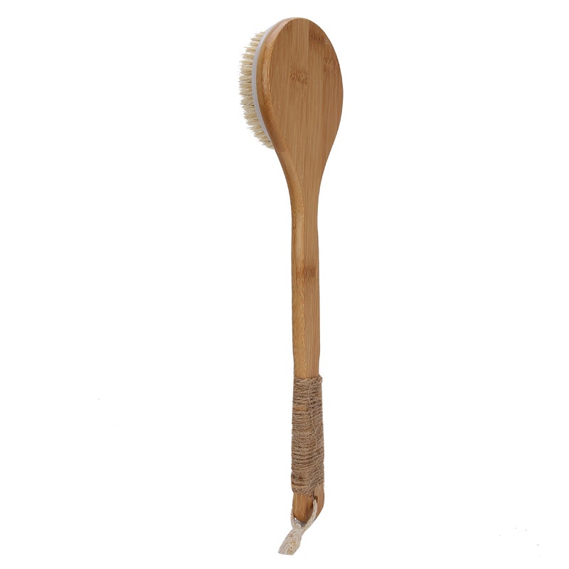 Shower Back Brush Long Handle Bathing Scrubber Massager Exfoliating Brush for Men Women - Image 2