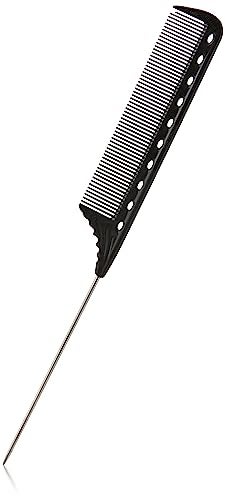 YS Park YS102 Winding Tail Comb Carbon Black 00707 kg