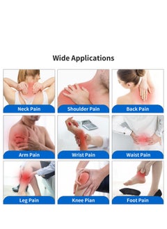 Excefore Pocket Massage Pad Fashion Charging Box, 6 Modes Rechargeable Electronic Pulse Massager, Massager for Athletes  - Image 4