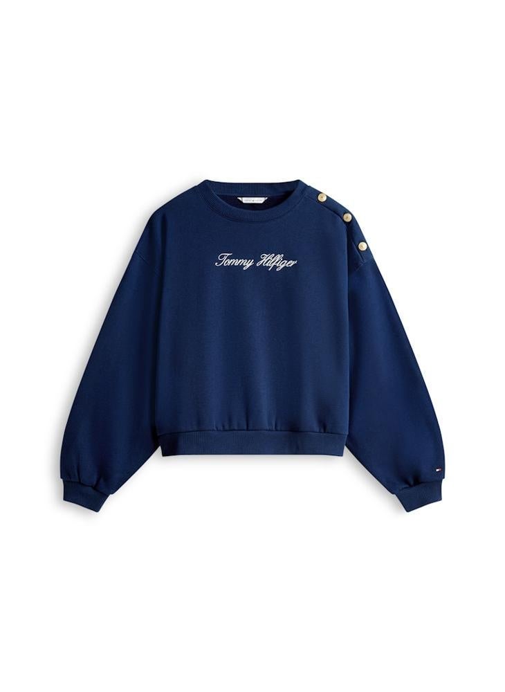 TOMMY HILFIGER Graphic Crew Neck Sweatshirt - Image 5