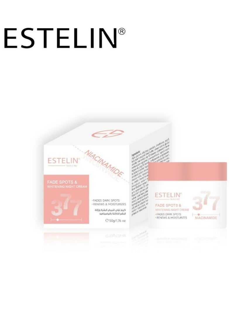ESTELIN 377  Fade And Spots Whitening Night Cream 50 g