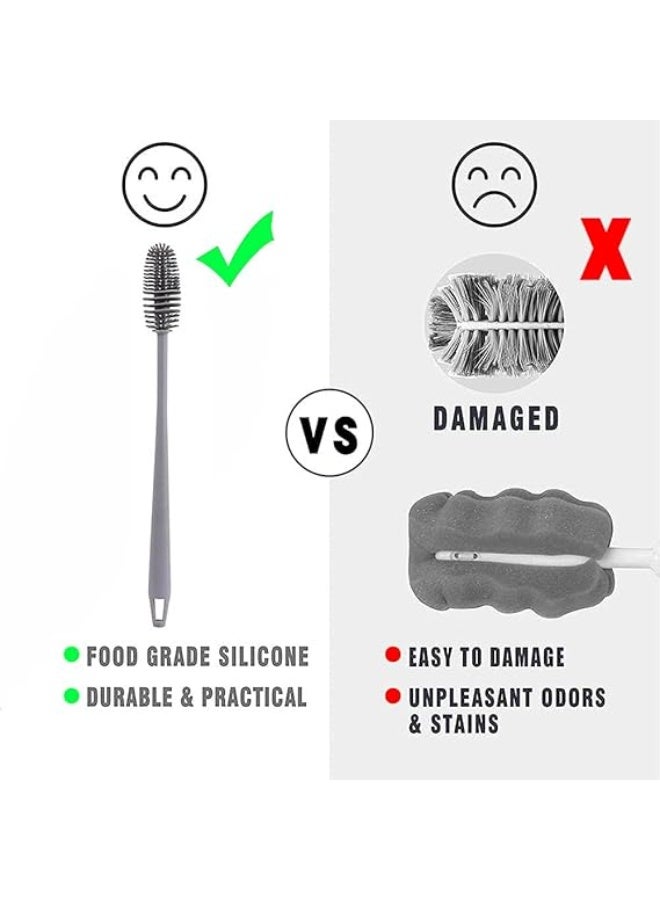 فرشاة سيليكون، كوب بارون، زجاجة - Image 5