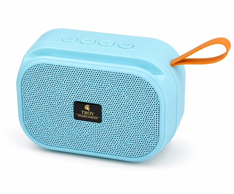 T48 Portable Wireless Bluetooth Speaker with USB Input, TF Card Slot, Karaoke Function, Rechargeable Battery, 5W Loud Speaker