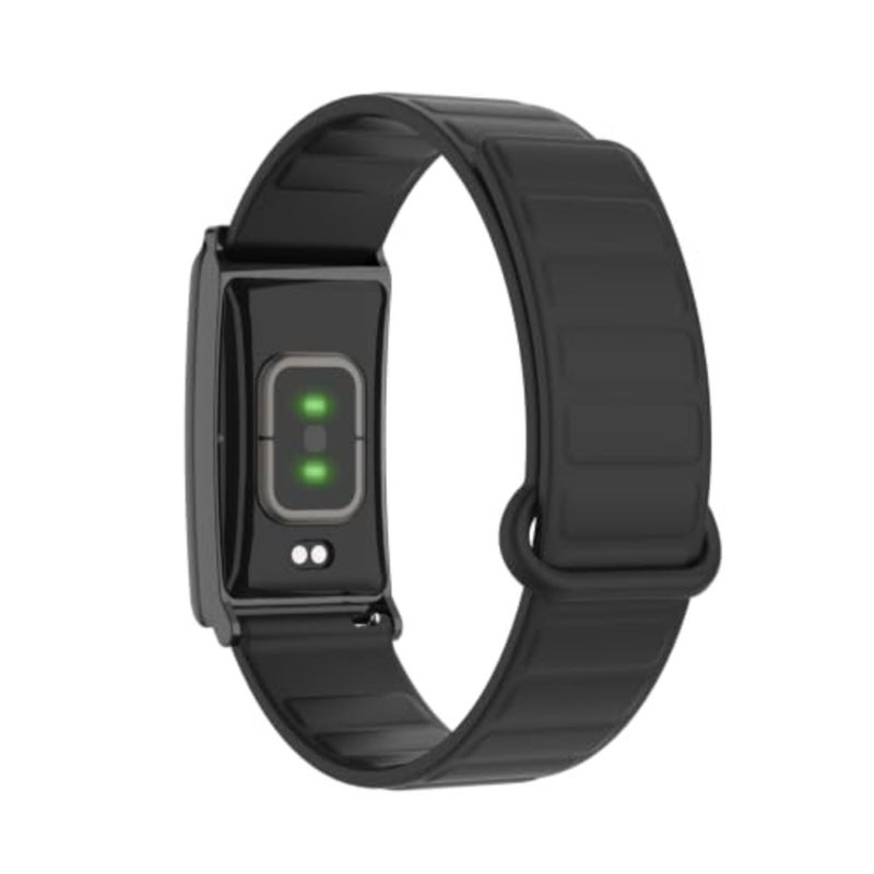 سوار اللياقة البدنية Trackfit X بدون شاشة، سوار ذكي أسود لتتبع اللياقة البدنية، معدل ضربات القلب، أكسجين الدم، IP68 مقاوم للماء، بلوتوث 5.4، بطارية 30 يومًا، متتبع نوم النشاط لنظام Android - Image 5