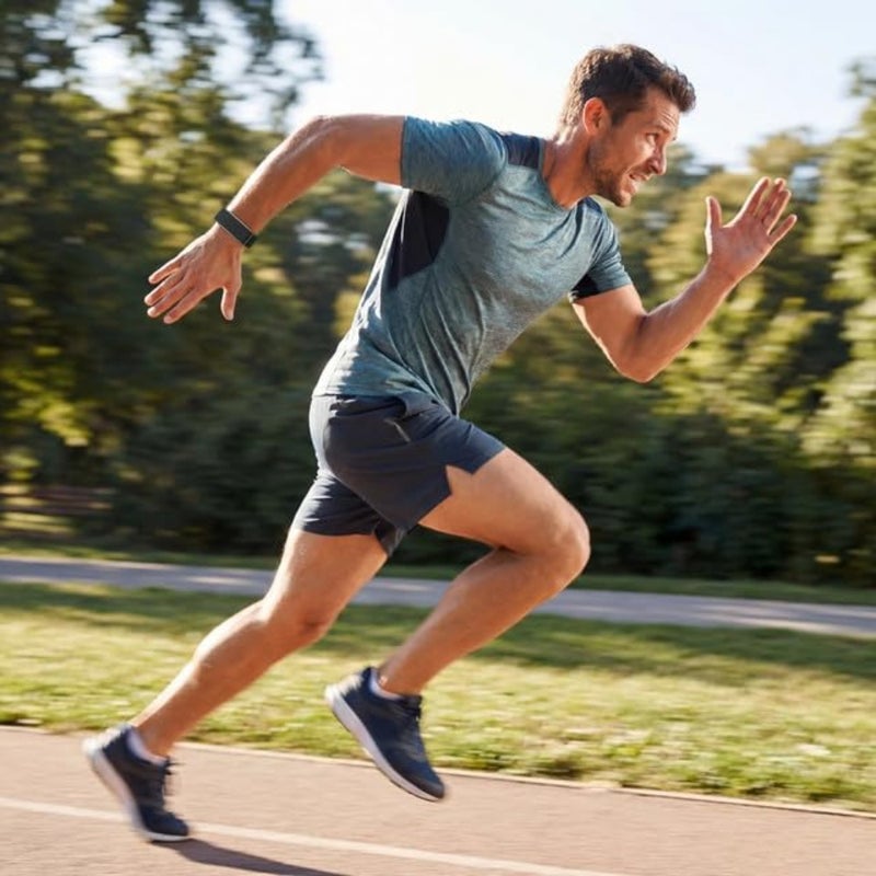 سوار اللياقة البدنية Trackfit X بدون شاشة، سوار ذكي أسود لتتبع اللياقة البدنية، معدل ضربات القلب، أكسجين الدم، IP68 مقاوم للماء، بلوتوث 5.4، بطارية 30 يومًا، متتبع نوم النشاط لنظام Android - Image 2