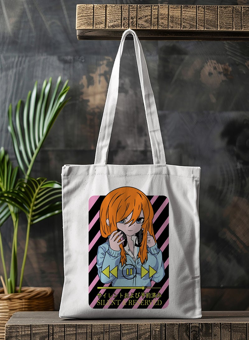 لوحة حقيبة يد بأحزمة كتف من البوليستر بتصميم أنمي ميكو ناكنو - Image 3