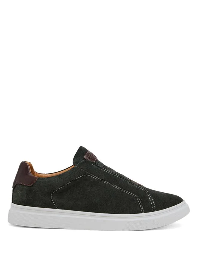 Sandrai Green Men's Low-Top Sneakers