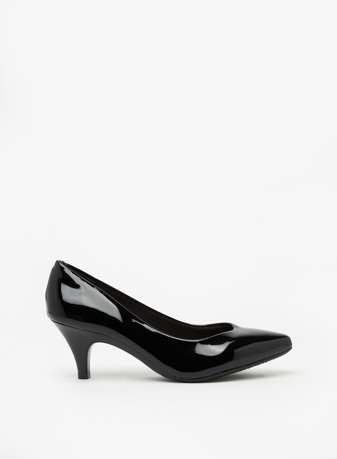 Beira Rio Faux Leather Low Heel Pointed Toe Shoes - Image 5