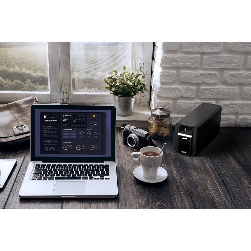 A.P.C. Back-UPS BX600I-IN 600VA, Tower, 230V, 3 India 3-pin 6A Outlets, AVR, W/O Auto Shutdown Software UPS System, an Ideal Power Backup & Protection for Home Office, Desktop PC & Home Electronics - Image 4
