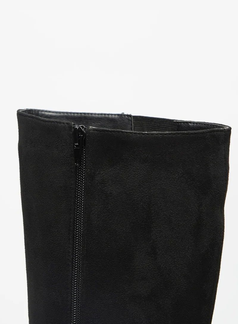 shoexpress Buckle Detailed Ankle Boots