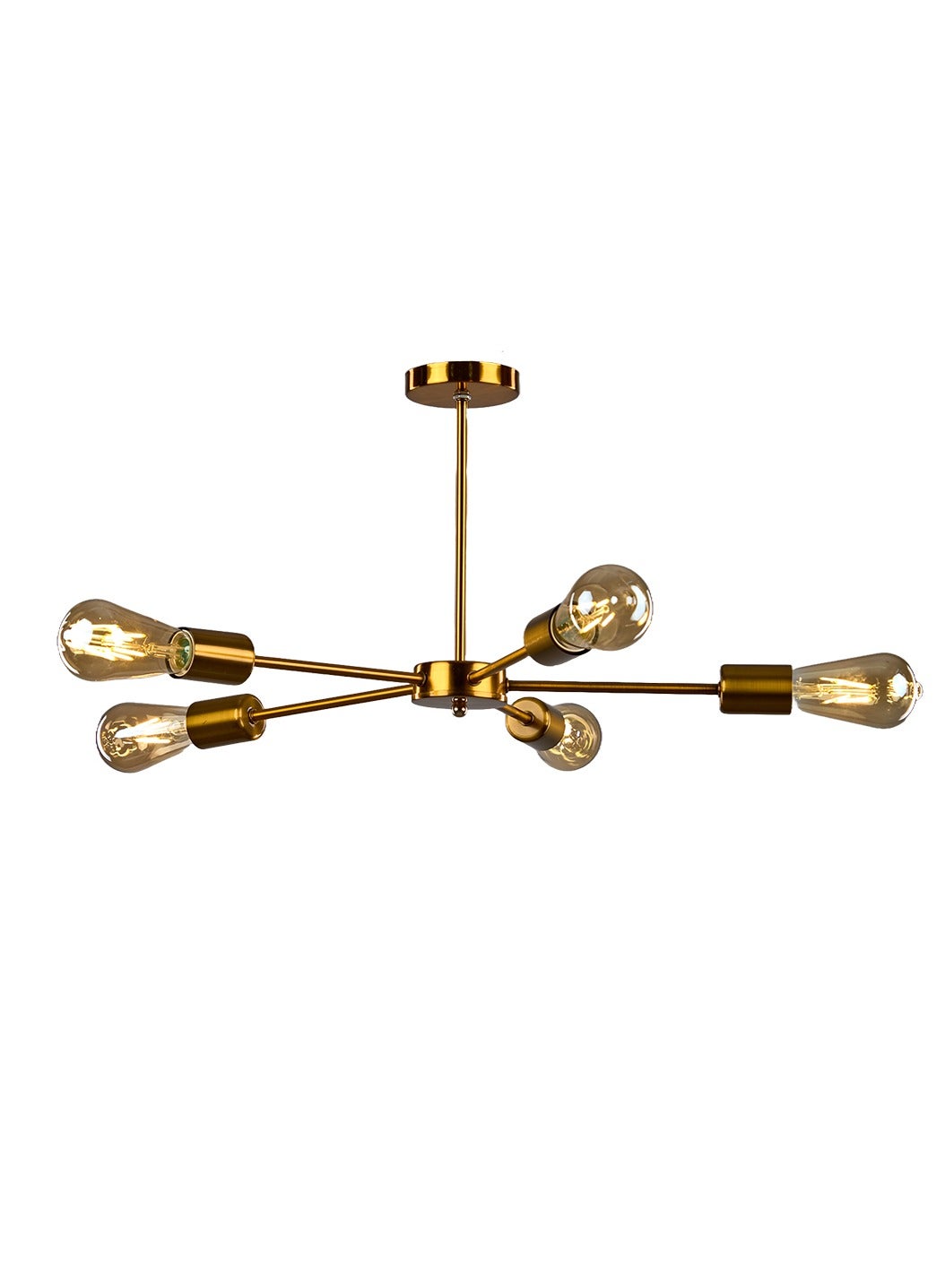 Modern Gold Chandelier5 lamps RG1221-5