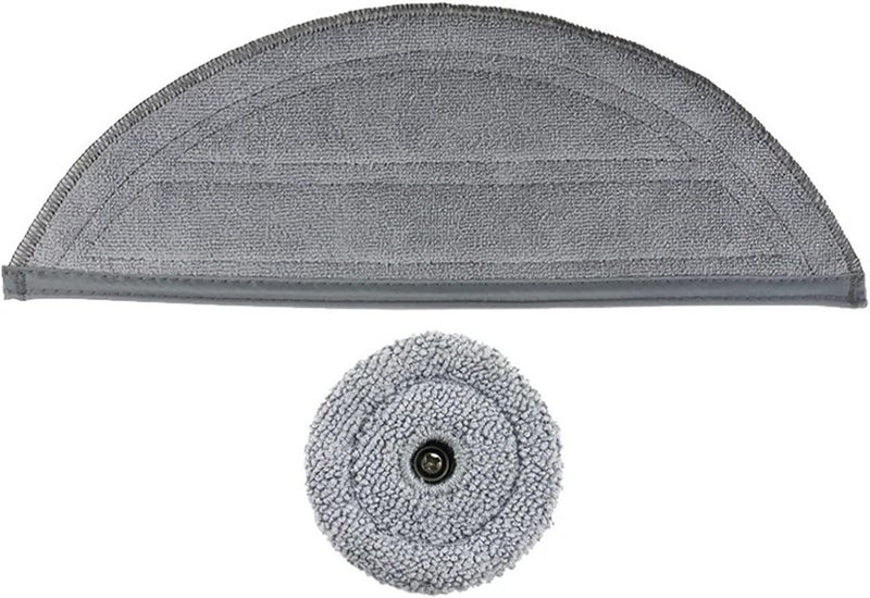 Washable Mopping Pad Side Small Cloth Mop Rag，Compatible For Roborock，Compatible For Saros，10 G30 S9 Maxv Ultra S90ver A1460RR Robot Vacuum Cleaner Parts(SET1) - Image 2