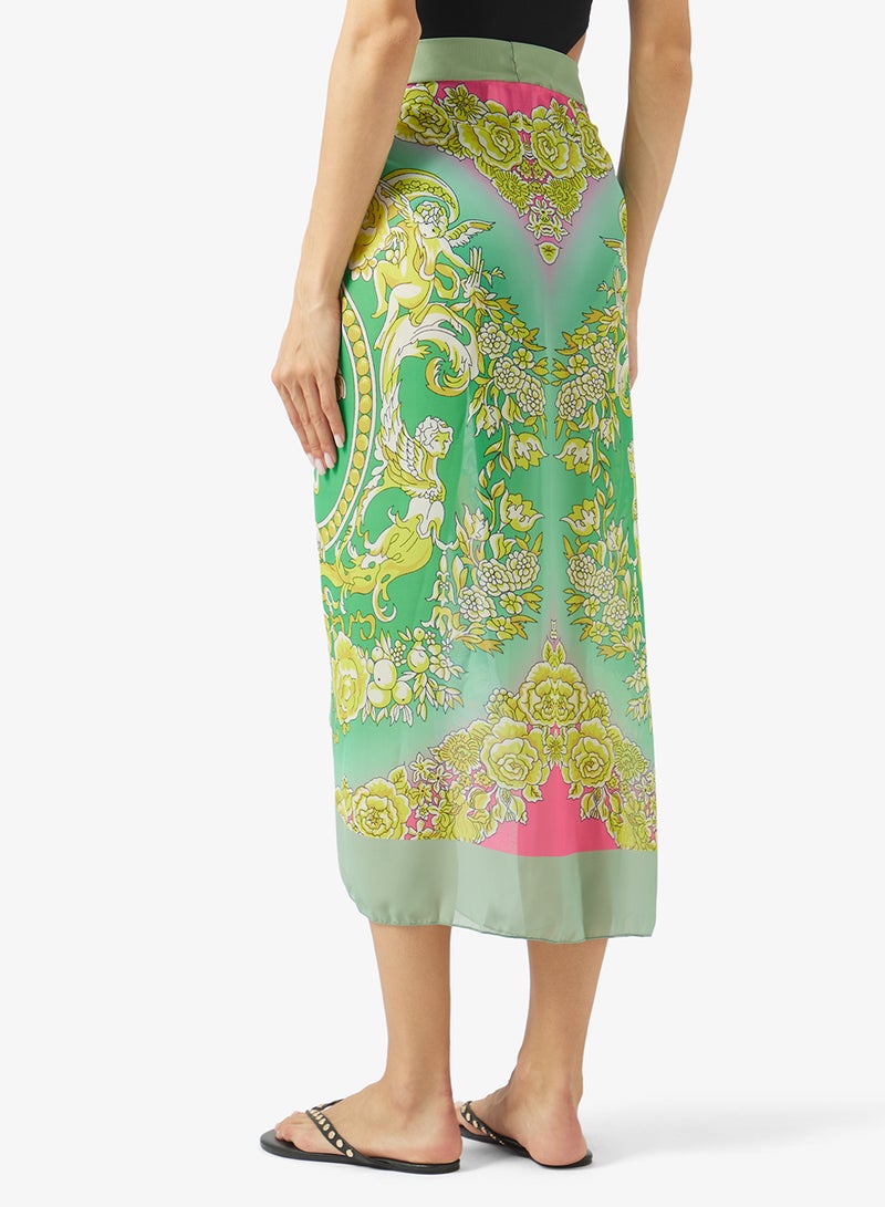 ELLA Printed Beach Sarong - Image 3